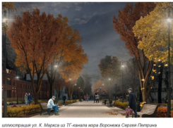 Секвестированы субсидии на благоустройство улицы Карла Маркса в Воронеже 