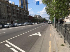 «Машину увезли на штрафстоянку»: активист раскритиковал двоякую разметку в центре Воронежа 