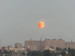 Восход кровавой луны сняли на видео в Воронеже