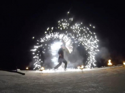 Воронежцы зажгли с огоньком на дрейфующей льдине