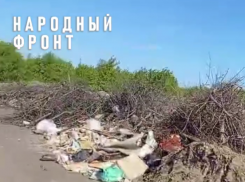 Незаконная помойка разрастается в Воронежской области