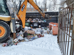 Свалку мусора с посланием к мэру Кстенину убрали в Воронеже