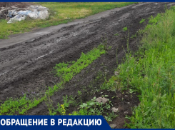 Жителям Новой Усмани пообещали отремонтировать дорогу через год, если будут деньги
