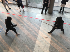 В Воронеже прошел турнир по средневековому фехтованию на мечах