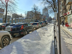 Куда жаловаться на заваленные снегом платные парковки в Воронеже