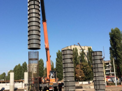 Строительство Остужевской развязки вовсю кипит в Воронеже