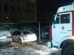  В Воронеже сгорел автомобиль лидера «Дорожного контроля» из-за поджога