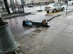 Мощную ликвидацию паркомата показали на фото в Воронеже
