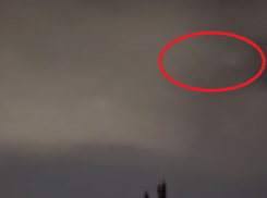 Загадочное свечение в небе над Воронежем показали на видео 