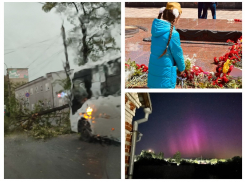 Главное в Воронеже: «камерный» День Победы, завораживающее полярное сияние и ураганный шторм