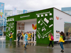 20 тысяч человек посетили воронежский стенд на Всемирном фестивале молодежи и студентов в Сочи