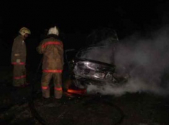 В Семилуках сгорела «Приора»