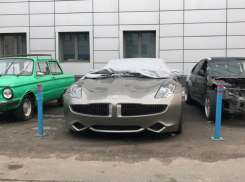 Уникальный для России автомобиль Fisker Karma нашли в Воронеже 