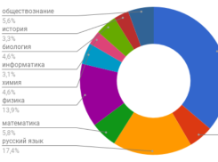 Инфографика: самые востребованные у воронежских школьников репетиторы