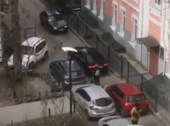Людей превратили в машины и поставили в пробку в Воронеже 