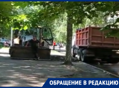 Соседский конфликт разгорается из-за благоустройства двора в Воронеже