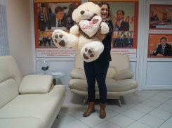 Второй победитель фотоконкурса «Я люблю Воронеж!» получил медведя от главреда «Блокнота»