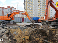 Место аварии, лишившей воды добрую часть Коминтерновского района, показали на фото
