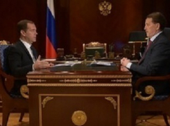 Воронежский губернатор поручился перед Дмитрием Медведевым за погоду и за посев