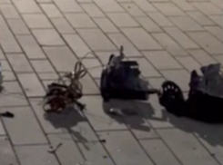 Подростки-хулиганы вышвырнули пылесос с 17-го этажа в Воронеже