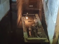 Из-за изношенных коммуникаций в подвале воронежской многоэтажки случился мощный потоп