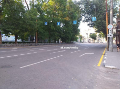 Противоречивая разметка в центре Воронежа запутала водителей