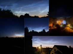 Облака, которые возникают над Марсом, запечатлели в небе над Воронежской областью