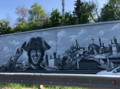 Граффити Петра Первого сравнили с Боярским и Киркоровым в Воронеже