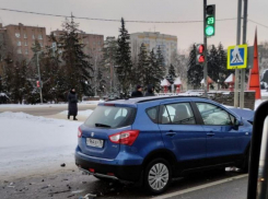Причину появления пробки-гиганта показали в Воронеже
