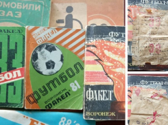 Опубликованы футбольные артефакты воронежского «Факела» времен СССР
