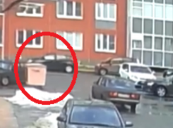 Самое необычное ДТП попало на видео в Воронеже 