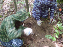 В Нововоронеже из-под земли подняли останки 15 солдат Красной армии