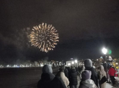 Опубликовано видео салюта в честь Дня защитника Отечества в Воронеже