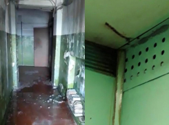 «Вода сочится с потолка в лифте»: чудовищный потоп в Воронеже попал на видео