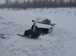 Опубликовано видео с места смертельного ДТП на воронежской дороге