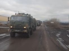 Скопление военной техники заметили сразу в двух местах под Воронежем 