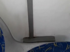 Боль истекающей маршрутки сняли на видео в Воронеже 