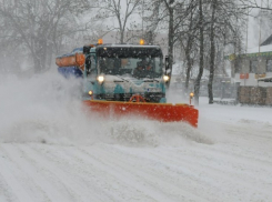 В Воронеже ночью вывезли 2 тысячи 730 кубометров снега