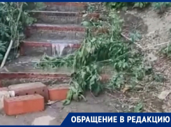 На «стабильность» в прорыве трубопровода пожаловались жители Воронежа 