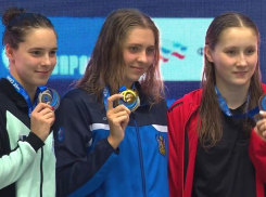 Пловчиха из Воронежа взяла золото на Чемпионате России