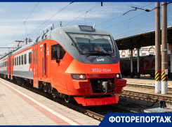 Инновационный электропоезд с обеззараженным воздухом презентовали в Воронеже