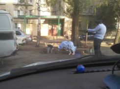 Загадочный труп женщины нашли во дворе дома в Воронеже