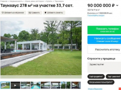 Таунхаус с открытым бассейном продают под Воронежем за бешеные деньги 