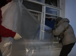 Опубликовано видео из частного дома, пострадавшего из-за БПЛА в Воронеже 