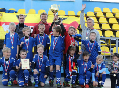 Юные воронежцы победили на футбольном турнире Романа Шишкина