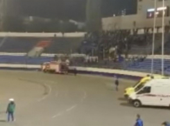 Опубликовано видео тушения фанатов «Факела» в Воронеже