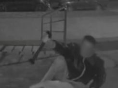 Умный человек в очках вырвал ручку воронежского подъезда и попал на видео 
