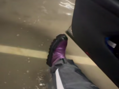 Подземный паркинг превратился в нечто странное в воронежском ЖК