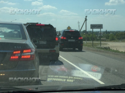 Пробка длиною 12 км образовалась на М4 «Дон» в Воронежской области