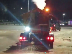 Опубликовано видео борьбы с наледью, из-за которой прокуратура наехала на мэра Воронежа